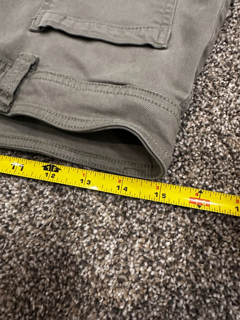 Buffalo High-Rise Soft Stretch Cropped Leg Pant Style Brigette Sage Sz  10/30 - Picture 9 of 10